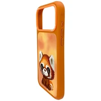 Nimmy Big Eyed Pet 2.0 Raccoon deklas iPhone 17 Pro - oranzinis