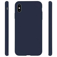 Beline Dėklas Silicone Samsung Note 20 N980 mėlynas