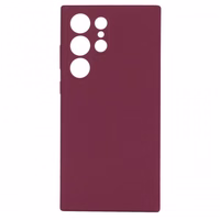 Dėklas "TM Pure Silicone" skirtas Apple iPhone 14 Pro / Plum / (Blister)