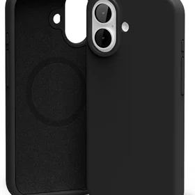 Dėklas Mercury Pure Magsafe Silicon Case Apple iPhone 17 juodas