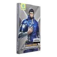 LCD apsauginis stikliukas 5D Mr. Monkey Glass (Airbag Anti-Broken) Apple iPhone 16 juodas