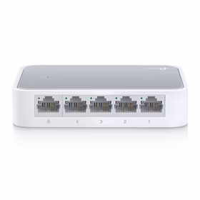 TP-Link TL-SF1005D Valdomas Fast Ethernet (10/100) Balta