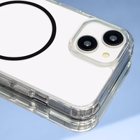 Anti Shock Thin Mag case for Samsung Galaxy S26 Ultra juodas