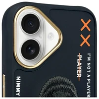 Nimmy Cool&Cute 2.0 Beždžionės dėklas telefonui iPhone 16 - juodas