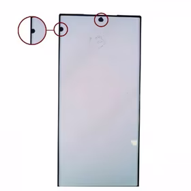 LCD ekranas suderinamas su Samsung S918 S23 Ultra juodas (Atnaujintas: Telemax) (Su defektais 13)