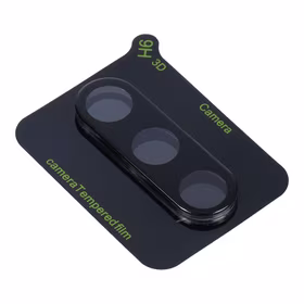 5D pilno klijavimo kameros apsauginis stiklas - Samsung Galaxy A54 / S23 FE juodas