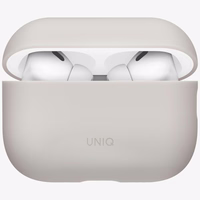 Uniq Lino silikoninis dėklas AirPods Pro - smėlinis