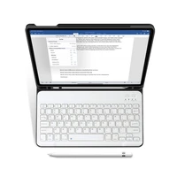 Tech-Protect SC Pen + Keyboard dėklas su klaviatūra iPad Air 10.9" 2020-2022 / 11" 2024 - juodas
