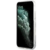 Karl Lagerfeld KLHCP12MLNHCCS iPhone 12/12 Pro 6.1" sidabrinis/sidabrinis kietas dėklas Blizgantis Choupette Galva