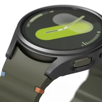Ringke Slim ir grūdinto stiklo dėklas + stiklo rinkinys Samsung Galaxy Watch 7 44mm - juodas