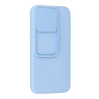 Camshield Soft dėklas telefonui Iphone 13 Pro šviesiai mėlynas