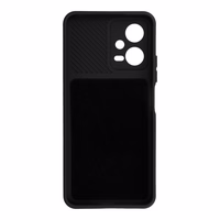 Camshield Soft dėklas telefonui Xiaomi Redmi Note 12 5G/Poco X5 juodas