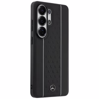 Mercedes Laurel Leaves Vertical Stripes MagSafe Dėklas for Samsung Galaxy S26 Ultra - juodas and baltas