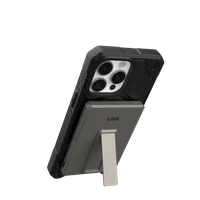 Išorinė baterija UAG itin plona 5K 5000 mAh su stovu 10W USB-C kabelis suderinama su MagSafe - titano