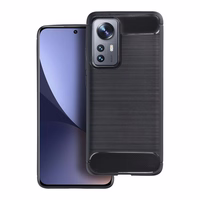 Anglies pluošto dėklas telefonui OPPO Reno 13 Pro (m) - juodas