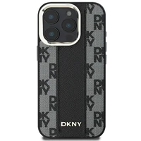 DKNY Languotas raštas magnetinis iPhone 16 Pro dėklas - juodas