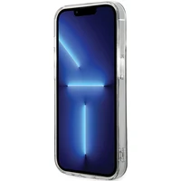 Guess IML 4G magnetinis dėklas telefonui iPhone 15 Pro - juodas