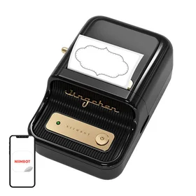Nešiojamas etikečių spausdintuvas Niimbot B21 (juodas)