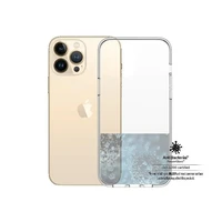 PanzerGlass ClearCase antibakterinis dėklas telefonui su Military Grade sertifikatu iPhone 13 Pro Max - permatomas