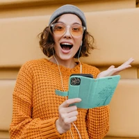 MEZZO knyginis dėklas telefonui SAMSUNG A53 5G medis žalia