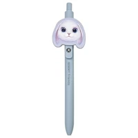 NIMMY rinkinys 2in1 užrašų knygelė + rašiklis BIG EYED PET 2.0 Triušis violetinė