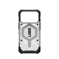 UAG Pathfinder Clear MagSafe Dėklas iPhone 17 Pro - Baltas and Gray