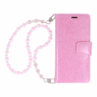 Glitter Magsafe Dėklas telefonui Samsung Galaxy S24 Plus rožinis