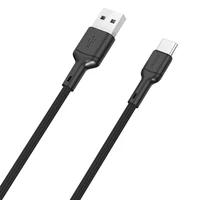 Dudao L9T 5A USB-A - USB-C kabelis 1m - juodas