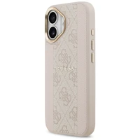 Guess 4G Stripe MagSafe dėklas iPhone 17 - rožinis (m)