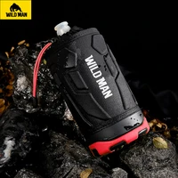 WILDMAN Dviračio krepšys R1 vandeniui atsparus 1L bottle juodas-raudonas