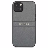 Guess GUHCP13SPSASBGR iPhone 13 mini 5.4" pilkas/pilkas Saffiano Dirželis