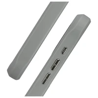 Nimmy Cool&Cute 2.0 Meškos dėklas telefonui iPhone 16 Pro Max - pilkas