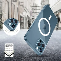 Tech-Protect FlexAir Magnetinis dėklas telefonui iPhone 12 / 12 Pro - skaidrus