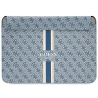 Guess 4G raštuotas dryžuotas 14" nešiojamojo kompiuterio dėklas - mėlynas