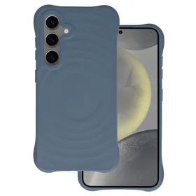 Tel Protect Wave Magnetinis dėklas telefonui Samsung Galaxy S24 Plus mėlyna