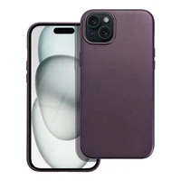 odinis magnetinis dėklas telefonui iPhone 15 Plus tamsiai violetinis