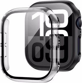 Tech-Protect Defense360 grūdinto stiklo dėklas Apple Watch 10 (46mm) - skaidrus
