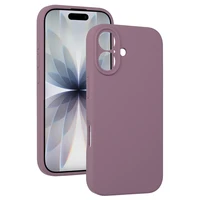 Silicone Lite dėklas telefonui iPhone 17 pilkas