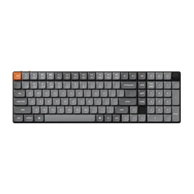 Keychron K17 Max RGB Brown Switch belaidė žemo profilio klaviatūra (juoda) [K17M-H3]