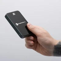 Išorinė baterija su MagSafe Forcell F-Energy SuperSlim F10K8 QC4.0 PD3.0 15W 10000 mAh juoda