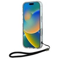 Karl Lagerfeld Zebra Su Virve iPhone 16 Dėklas - Violetinė