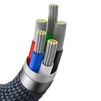 Baseus kabelis Crystal Shine USB-C - Lightning 2,0 m 20W juodas