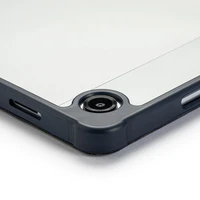 Dėklas Reach Origami Samsung X110/X115 Tab A9 8.7/X130/X135 Tab A11 8.7 tamsiai mėlynas