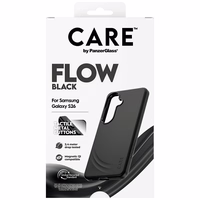 CARE by PanzerGlass Flow juodas QI dėklas Samsung Galaxy S26 - juodas