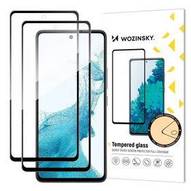 Wozinsky Full Glue grūdintas stiklas Samsung Galaxy A37 - 2 vnt.