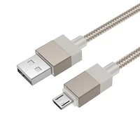 Kabelis USB A į Micro USB Hoco 2,4A 1 m X110 auksinis