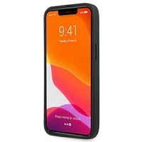 BMW Signature Logo Imprint dėklas iPhone 13 Pro Max - juodas