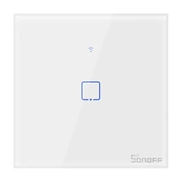 Išmanusis jungiklis WiFi + RF 433 Sonoff T1 EU TX (1 kanalas)