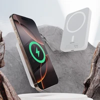 Išorinė baterija Dudao K26S 5000mAh 20W USB-A / USB-C / Magnetinis - balta