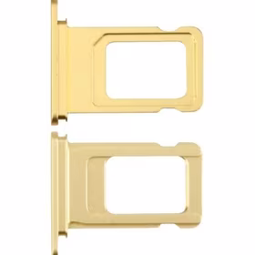 SIM kortelės laikiklis skirtas iPhone 11 Yellow ORG